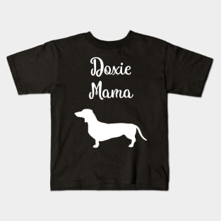 Doxie Mama For Dachshund Lover Kids T-Shirt